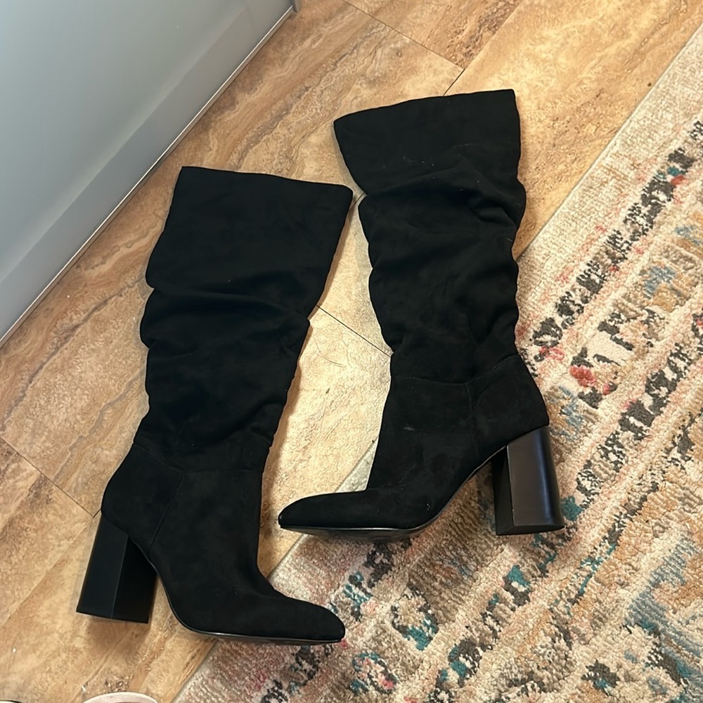 Carlos by Carlos Santana tall black boots new size 8.5